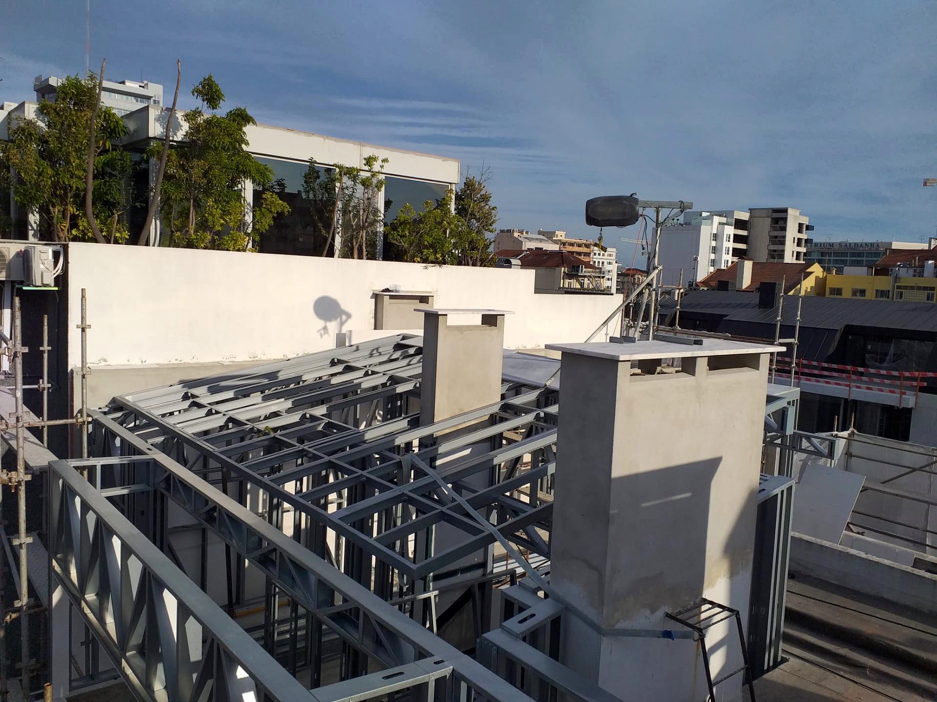Coberturas — projeto em Light Steel Frame da Seixas & Filhos